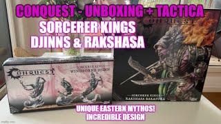 Conquest - Sorcerer King's Djinns & Rakhshasa : Tactica + Starter Unboxing