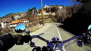 Motorcycle ride Cyprus, short clips of ride videos!