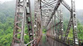 a MESMERIZING  view from hanging bridge of GELEPHU.. BHUTAN