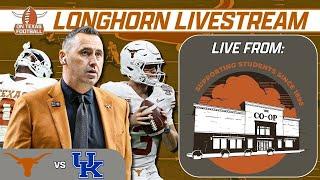 Longhorn Livestream - From the Co-Op! | Texas vs Kentucky | Recruiting Updates | Senior Day | SEC