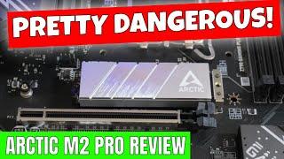 This Is Actually Dangerous Arctic Budget M2 Pro PCIe NVME SSD Cooler