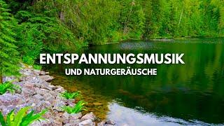 Ruhige Musik mit Wasser- und Naturgeräuschen hilft Ihnen beim Entspannen