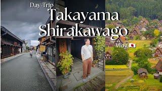 Takayama & Shirakawago Solo Day-Trip (Hida Beef, Sake Tasting, Gassho Houses)