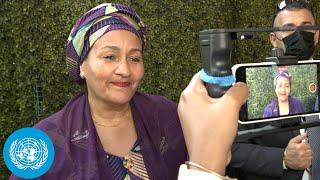 Global Citizen: UN Deputy Secretary-General Amina J. Mohammed urges action on Global Goals