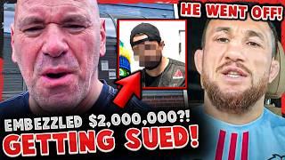 Manager SUED for EMBEZZLING $2 MILLION DOLLARS? Merab RESPONDS to Dana White GOING OFF on him!