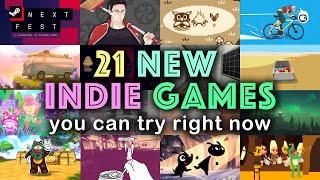 21 New Indie Games You Can Try Right Now | Steam Next Fest 2025