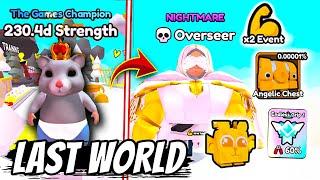 I UNLOCKED WORLD 15 Part 1 And DEFEATED The FINAL BOSS In Arm Wrestling Simulator (Roblox)!