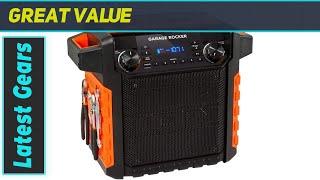 ION Audio Garage Rocker Portable Bluetooth Speaker - Black / Orange Review