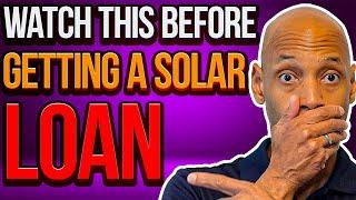 Dirty Secrets Of Solar Financing (Solar Loan)