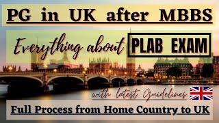 PG in UK after MBBS || PLAB EXAM || Residency in UK after MBBS || PLAB 1 || PLAB 2 || Medicozee