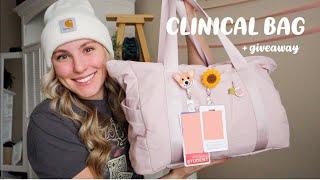 WHAT'S IN MY CLINICAL BAG | Nursing Student