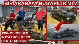 Mercedes W124 E320 Coupe Restoration| Rezil Bir Modifiyeden Dönüş!