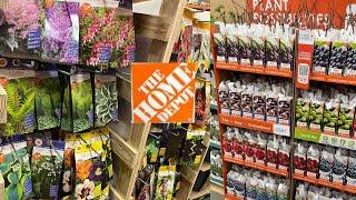 NEW Shopping at Home Depot Garden Center for Bulbs and Bare Roots to Plant in Spring