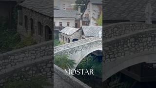 Exploring beautiful alleys and colourful Market of Mostar Old Town