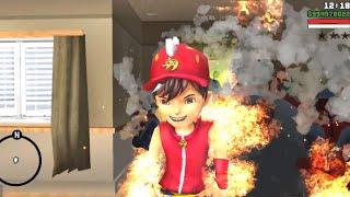 Boboiboy Api Marah Tubuh Nya Keluar Api Adudu Ketakutan Tok Aba Hilang Gta Lucu