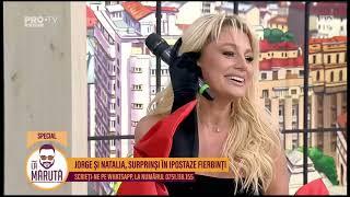 Jorge și Natalia, surprinși în ipostaze fierbinți