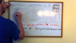 Spicy Crocodile Tutoring - Multiply any two digit number by 11 easily in your head