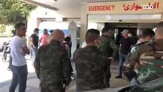 فاجعة_دورا من أمام مستشفى الخليل إثر وفاة 6 اشخاص من خربة دير العسل بدورا.