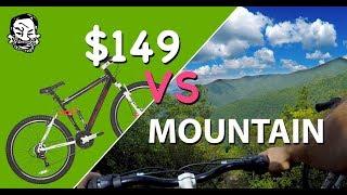 $149 Mountain Bike vs mountain - The Walmart Enduro