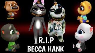 R.I.P BECCA and HANK  - My Talking Tom Friends - AMONG US