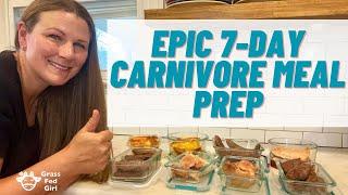 7 Day Carnivore Diet Meal Prep | Easy Weekday Lunches for Carnivore Diet Meal Prep