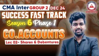 CMA Inter GROUP 2- CO.ACCOUNTS Day 02 | Success Fast Track Season 06 Phase 01 | AAC