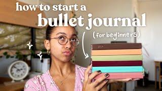 the ULTIMATE guide for how to start a BULLET JOURNAL for beginners 