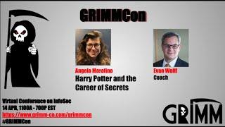 #GRIMMCon - Angela Marafino - Harry Potter and the Career of Secrets