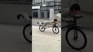 This boy made a unique bicycle #shorts