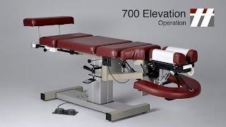700 Elevation Operation: Thuli Chiropractic Table