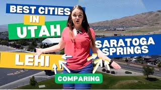 Best Cities to Live in Utah Comparison (Lehi vs Saratoga Springs)