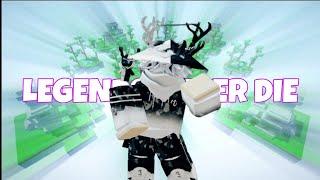 Legends Never Die | Roblox Bedwars Montage  #totallyyelloweditingcontest #editforantagon