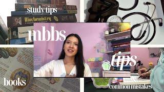Books To Read In 1st Year MBBS - resources and study tips *REALISTIC & HONEST REVIEW
