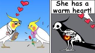 Funny Comics With a Parrot Twist #19 | Parrot Comic Dub