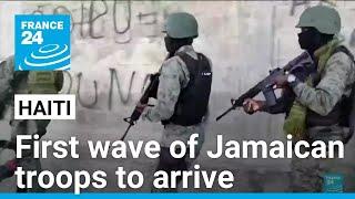 First wave of Jamaican security personnel headed to Haiti • FRANCE 24 English