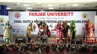 Giddha DAV College Chandigarh 2024  Winner Panjab University (Choreograph by Parvesh Kumar)