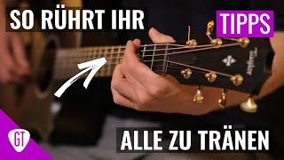 Gefühlvoll Gitarre spielen - 4 perfekte Tipps | Tipps & Tricks