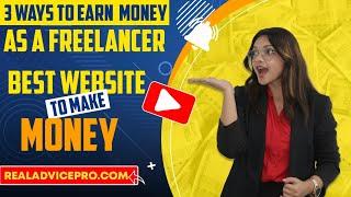 Make money with Realadvicepro in 3 easy steps | Work from anywhere and earn in Lacs