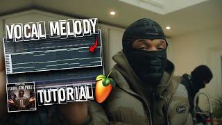 HOW TO MAKE CRAZY VOCAL DRILL MELODIES (fl studio uk drill tutorial)