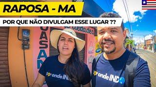 Um PARAÍSO ESCONDIDO no MARANHÃO. Conhecendo Raposa/MA | Por Onde Indo 