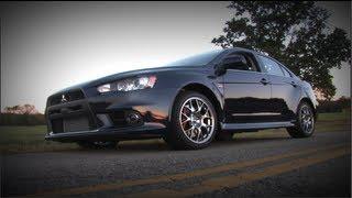 2013 Mitsubishi Lancer Evolution EVO MR Review - MPGomatic