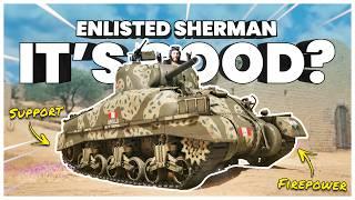 The M4A1 SHERMAN But it's Actually Good? (Enlisted)