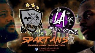 SPARTANS V LAMBETH ALLSTARS | LEAGUE GAME | SPARTANS SUNDAY LEAGUE.