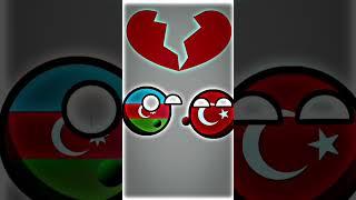 azerbaijan turkiye edit #countryballs #keşfet #azerbaycan #türkiye#a_f_ayb