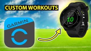 How to Create Custom Running Workouts in Garmin Connect