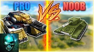 Tanki Online PRO VS NOOB #1 (funny) by Ghost Animator