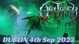 Obituary - Live in Dublin, 4th Sep 23