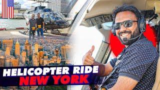 Helicopter Ride over New York City  First Time in My Life 