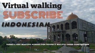 Virtual walks, taking a morning walk in the Indonesian countryside #virtualwalking #virtualwalk