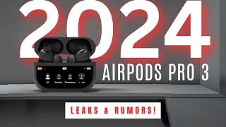 AIRPODS PRO 3 RELEASING NEXT WEEK!? | NEW 2024 AIRPODS PRO 3 LEAKED!